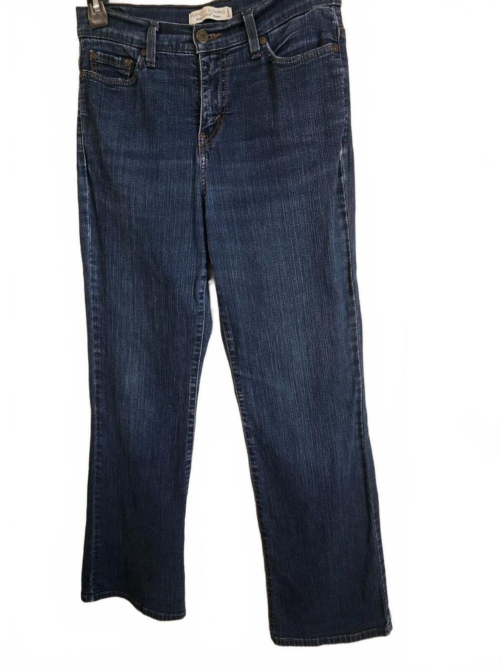 Levi's Perfectly Slimming Bootcut 512 Jeans Size 4 Regular